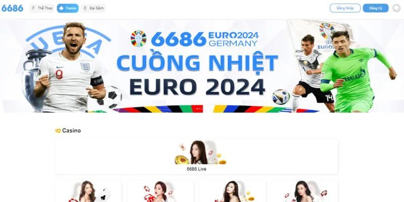 6686 Live luôn nằm trong danh sách sảnh game được ưa chuộng nhất